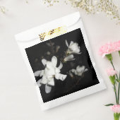 白花黒背景ジャスミンフラワームーン フェイバーバッグ (封をした状態)