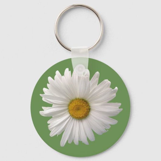 白花 キーホルダー (正面)