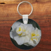 白花 キーホルダー (正面)