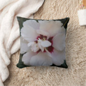 白花 クッション (ブランケット)