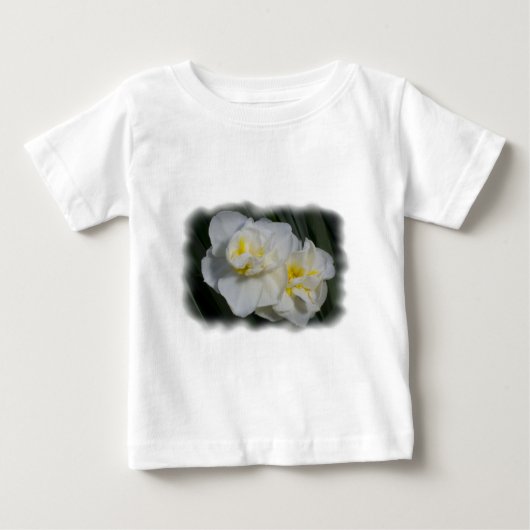 白花 ベビーTシャツ (正面)