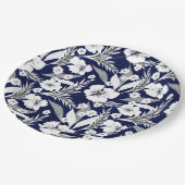 白花。 ペーパープレート (アングル)