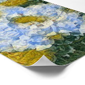 白花 ポスター (角)