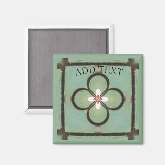 白花 マグネット (正面/裏面)