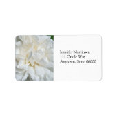 白英語バラクローズアップ ラベル (正面)