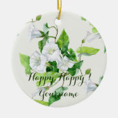 白草の花 セラミックオーナメント (正面)