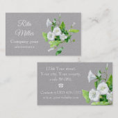 白草の花 名刺 (正面/裏面)