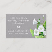 白草の花 名刺 (裏面)