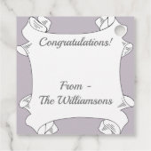 白菖蒲の花 フェイバータグ (裏面)