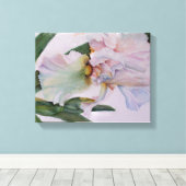 白菖蒲包まれた花 キャンバスプリント (インサイチュ (ウッドフロア))