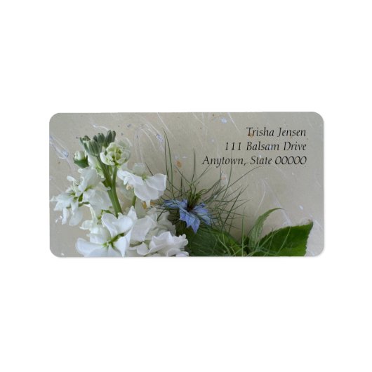 白菜の花の在庫 ラベル (正面)