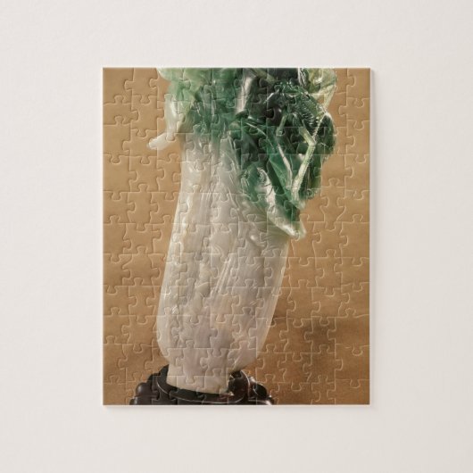 白菜、韓国語、19世紀(ヒスイ) ジグソーパズル (縦)
