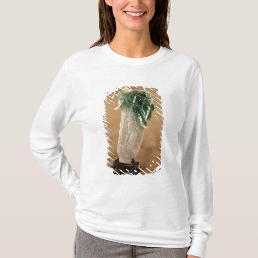 白菜、韓国語、19世紀(ヒスイ) Tシャツ (正面)