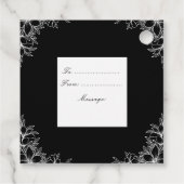 白華美フローラ結婚式の引き出物ラベル フェイバータグ (裏面)