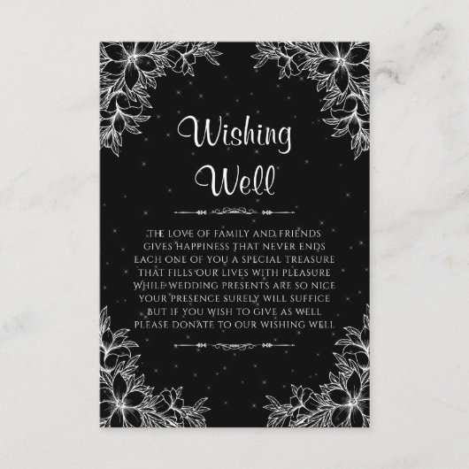 白華美結婚の願い エンクロージャーカード (正面)