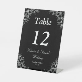 白華美結婚フローラ 台座サイン