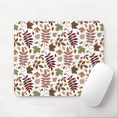 白落ちたのパタ離れーン紅葉 マウスパッド (マウス)