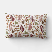 白落ちたのパタ離れーン紅葉 ランバークッション (裏面)