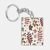 白落ちたの離れLgパターン紅葉 キーホルダー (正面左)