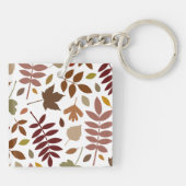 白落ちたの離れLgパターン紅葉 キーホルダー (裏面)
