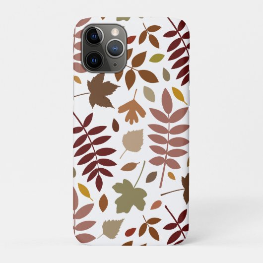 白落ちたの離れLgパターン紅葉 Case-Mate iPhoneケース (裏)