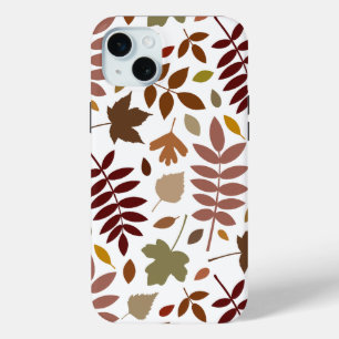 白落ちたの離れLgパターン紅葉 iPhone 15 Miniケース