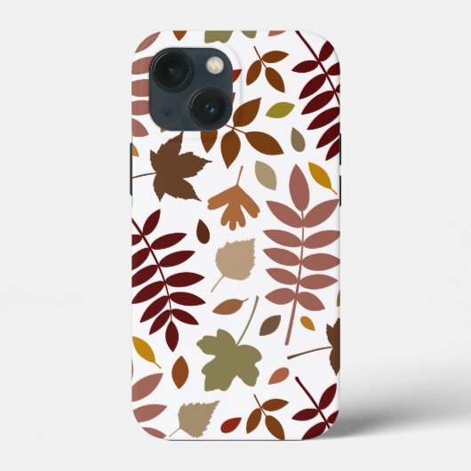 白落ちたの離れLgパターン紅葉 Case-Mate iPhoneケース (裏面)