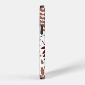 白落ちたの離れLgパターン紅葉 iPhoneケース (右側面)