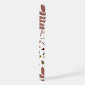 白落ちたの離れLgパターン紅葉 iPhoneケース (右側面)