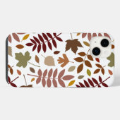 白落ちたの離れLgパターン紅葉 iPhoneケース (裏面横)