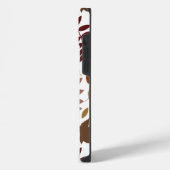 白落ちたの離れLgパターン紅葉 iPhoneケース (左側面)