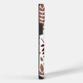 白落ちたの離れLgパターン紅葉 iPhoneケース (右側面)