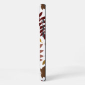 白落ちたの離れLgパターン紅葉 iPhoneケース (左側面)