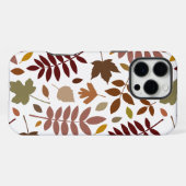 白落ちたの離れLgパターン紅葉 iPhoneケース (裏面横)