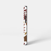 白落ちたの離れLgパターン紅葉 iPhoneケース (左側面)