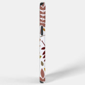 白落ちたの離れLgパターン紅葉 iPhoneケース (右側面)