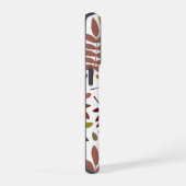 白落ちたの離れLgパターン紅葉 iPhoneケース (右側面)