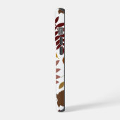 白落ちたの離れLgパターン紅葉 iPhoneケース (左側面)