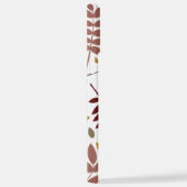 白落ちたの離れLgパターン紅葉 iPhoneケース (右側面)