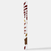 白落ちたの離れLgパターン紅葉 iPhoneケース (左側面)