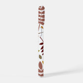 白落ちたの離れLgパターン紅葉 iPhone 15ケース (右側面)