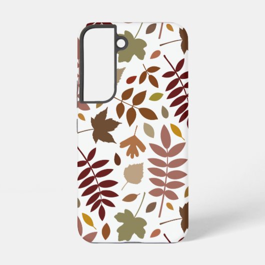 白落ちたの離れLgパターン紅葉 Samsung Galaxyケース (裏面)