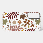 白落ちたの離れLgパターン紅葉 Samsung Galaxyケース (裏面横)