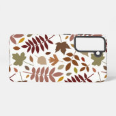 白落ちたの離れLgパターン紅葉 Samsung Galaxyケース (裏面横)
