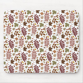 白落ちたの離れRptパターン紅葉 マウスパッド