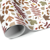 白落ちたの離れRptパターン紅葉 ラッピングペーパー (ロールコーナー)