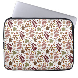 白落ちたの離れRptパターン紅葉 ラップトップスリーブ