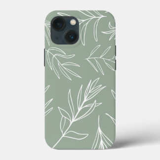 白葉いがSage Green Case-Mate iPhoneのケースに収容 iPhone 13 Miniケース