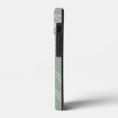 白葉いがSage Green Case-Mate iPhoneのケースに収容 iPhoneケース (裏面 / 左)