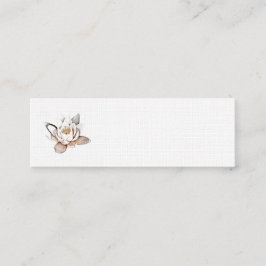 白蓮の名刺 スキニー名刺